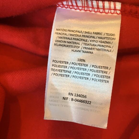 Colin’s funky red drop waist sweater dress, Large - Picture 6 of 6